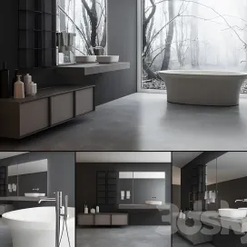 Bathroom furniture set bespoke